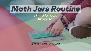 3rd Grade Array Jar Lesson