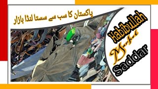 Pakistans largest Linda Bazaar || In Karachi || Habibullah Market Saddar