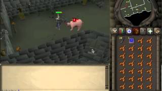 07 Old School Runescape Range Training Levels 50-70: Bloodvelds