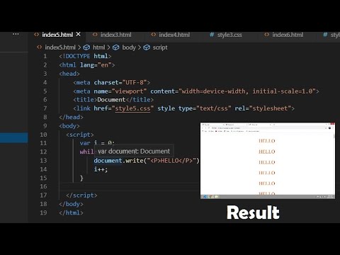 How to write one word or sentence for several times(1000) with  javascript ,html and css