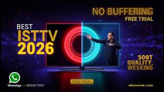 Best IPTV Service 2026 – Fast, Stable & Buffer-Free (Free Trial)