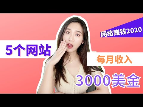 2020最有效网络赚钱方法｜只需一台电脑在家躺着赚钱｜月入三千美金｜赚钱野路子