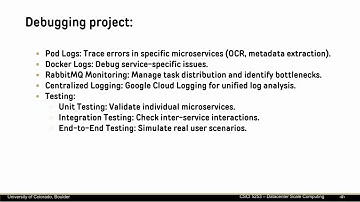 Datacenter Scale Computing finalproject team 102 demo video
