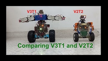 V3P1 Update March 2021 - Self-balancing robot with upper humanoid body