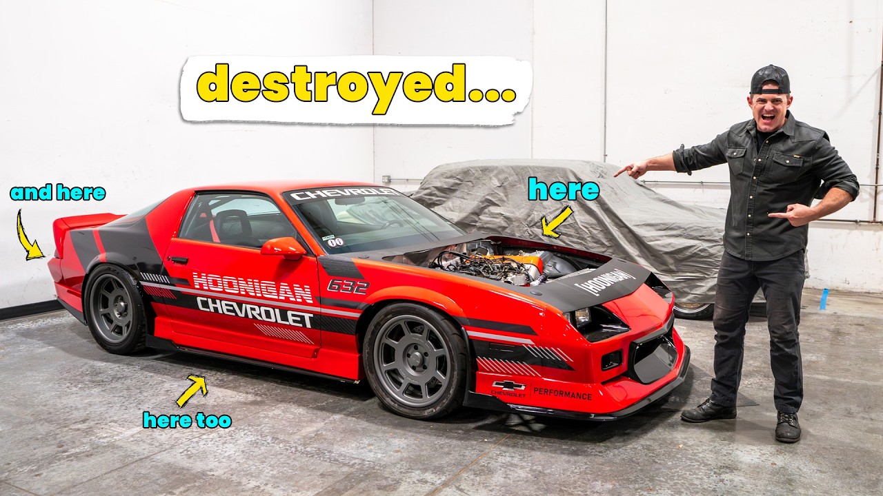 Project Car Rescue! (Hoonigan 632 Big Block Camaro Rebuild Starts NOW)
