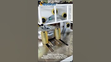 Mobile Stretch Wrapper - Portable Pallet Wrapping Machine - Portable Pallet Wrapping - iBotRun