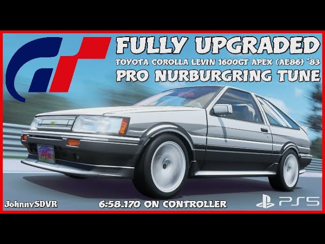 Gran Turismo 7 - Toyota Corolla Levin (AE86) '83 Pro Tune
