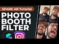 Photo booth filter   spark ar studio tutorial  create your own instagram filter