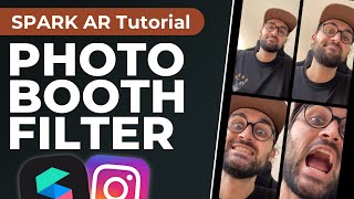 Photo Booth Filter! 📸 | Spark AR Studio Tutorial - Create your own Instagram Filter screenshot 3