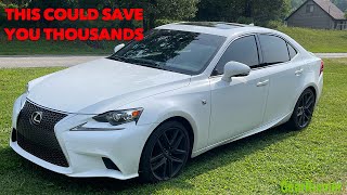 Buying A Used Lexus IS? Always Check These Before You Do!