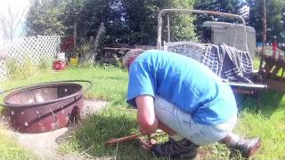 Bow drill practice once again