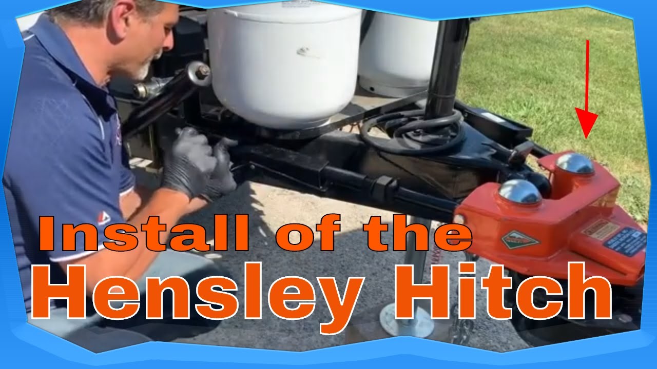 Hensley Hitch Install For our 2020 Grand Design 312 BHTS Reflection