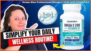 Review: OceanBlue Omega-3 2100 + D3 for Total Health!