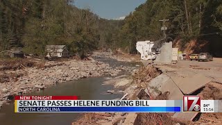 NC Senate approves $700M more in Helene relief funds