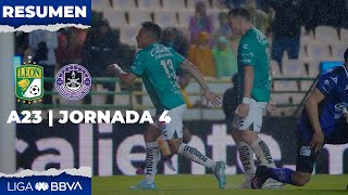 Resumen y Goles | León vs Mazatlán FC | Liga BBVA MX | Apertura 2023 - Jornada 4