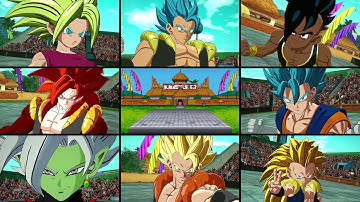 Fusion Tournament (CPU VS CPU) - Dragon Ball Sparking! Zero