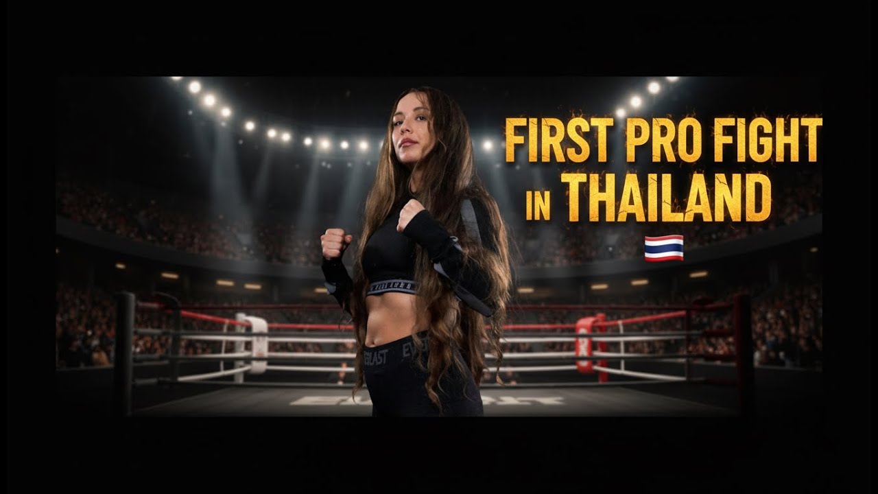 FIGHT DAY! Muay Thai Pro debut Thailand.
