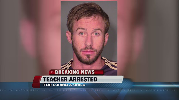 Teacher arrested