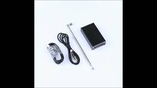76-108MHz frequency band 2000m FM transmitter 0.5W digital LCD