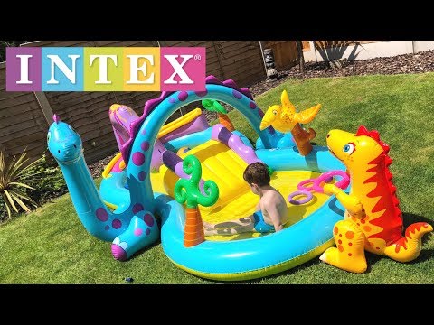 Intex Dinoland Inflatable Play Centre Pool Review