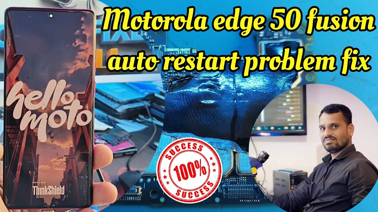 Motorola edge 50 fusion auto restart problem | moto edge 50 fusion dead problem solution 
