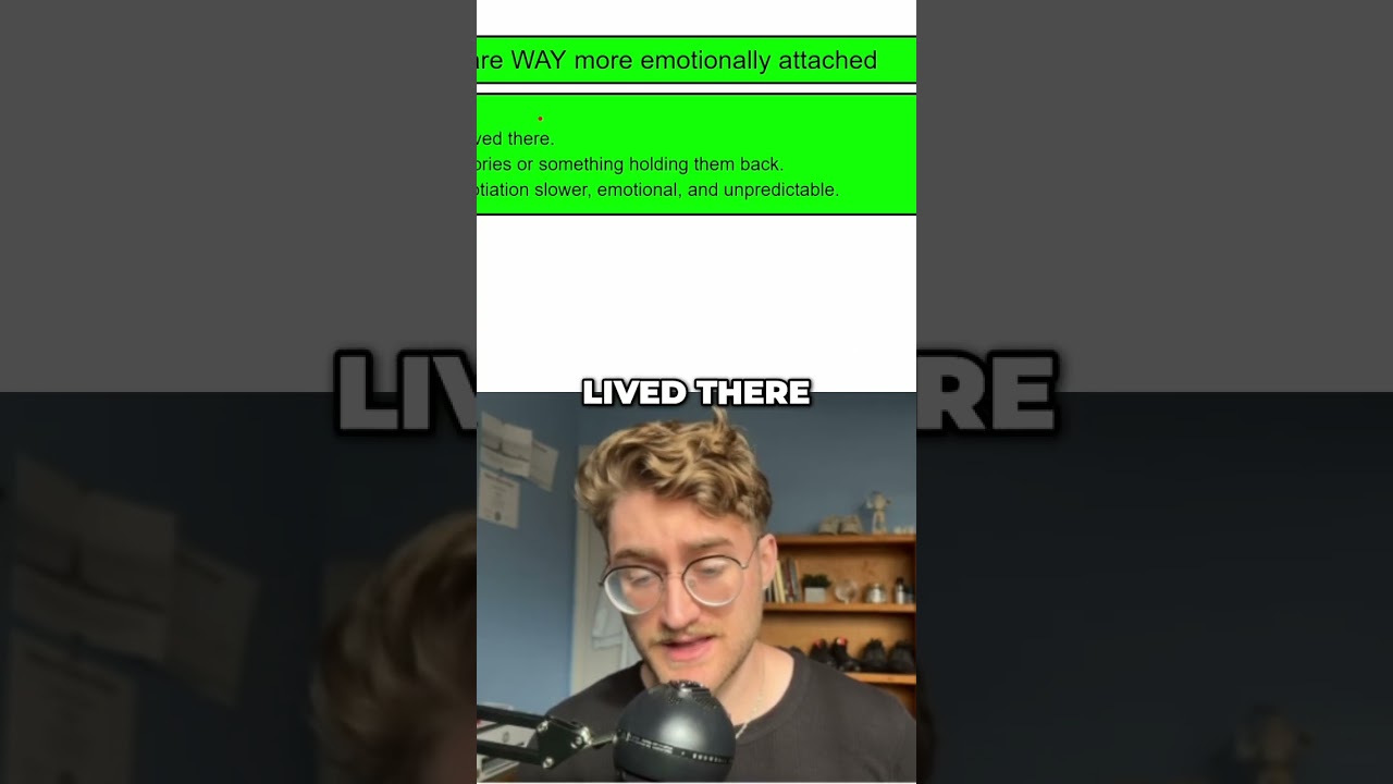 Selling a Home: Emotional Attachment & Decision Delays