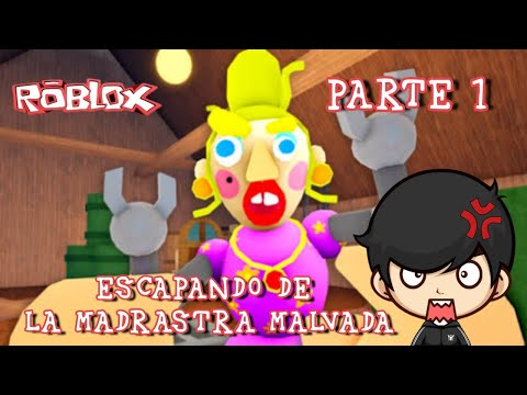 jugando #roblox con mi papá - Escapando de la madrastra malvada. parte 1.