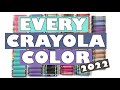 All the current crayola crayons 2022 285 unique colors names and how to get them