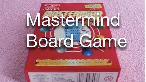 Mastermind Board Game