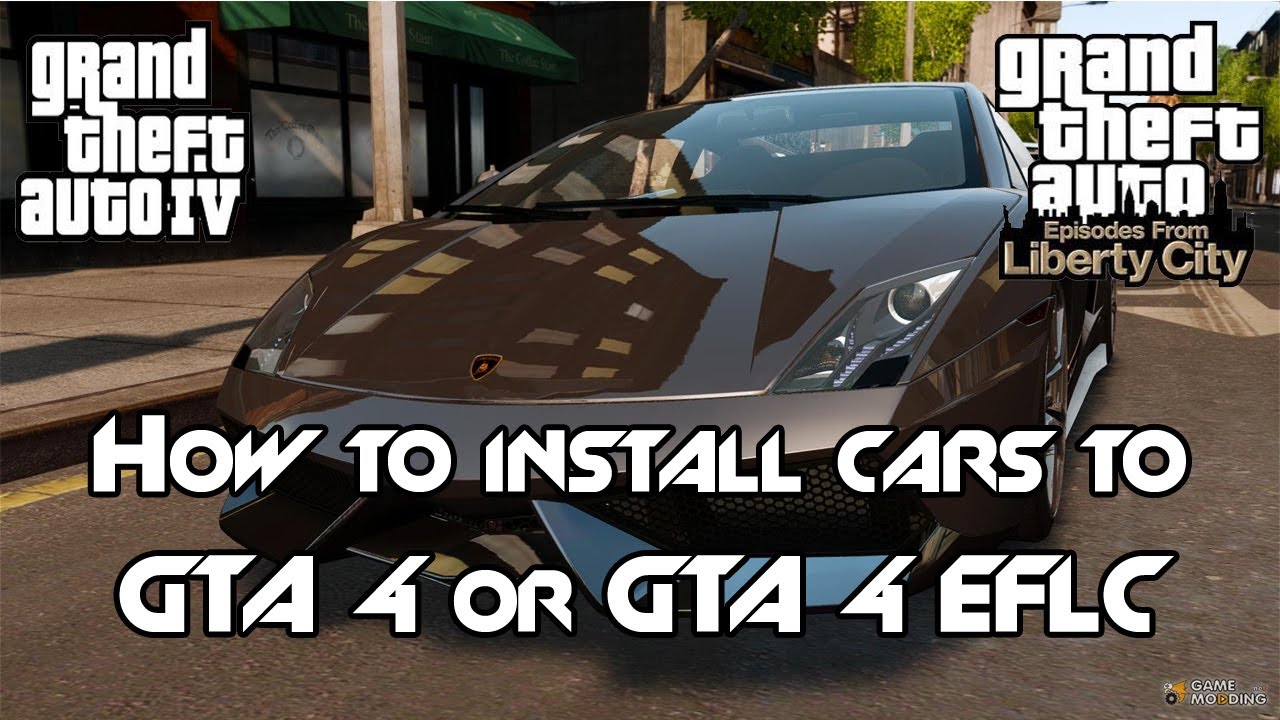 How to install cars for GTA And EFLC - YouTube