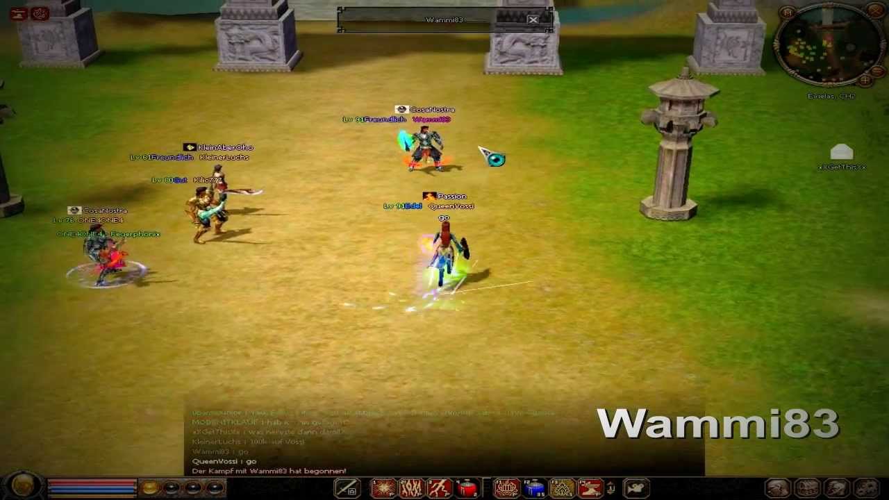 Metin2 Evielas Heilschamane PvP QueenVossi/2 HD!!!