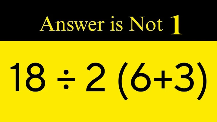 Most People Get This Math Question Wrong!