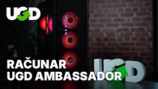 Računar UGD Ambassador: Računar sa 5 zvezdica | Ryzen 5 7500F + RTX 5070