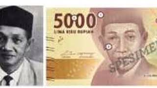 Inilah para tokoh pahlawan yang namanya ada di uang indonesia