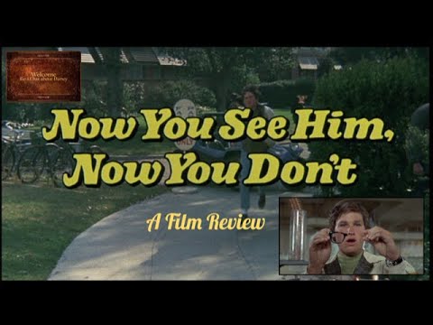 Disney’s “Now You See him - Now You Don’t” - A Film Review - - YouTube