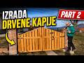 Drvena kapija gotova! - Wood Gates For A Driveway