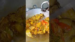 viral style pork Curry 😋🔥💯#shorts #sara india #youtubeshorts #mukbang #song #arup