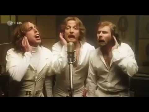 Bee Gees - Stayin' Alive Parody. Sound Recording In Studio