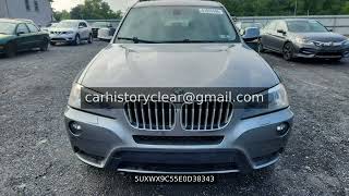 2014 BMW X3 xDrive28I | 5UXWX9C55E0D38343