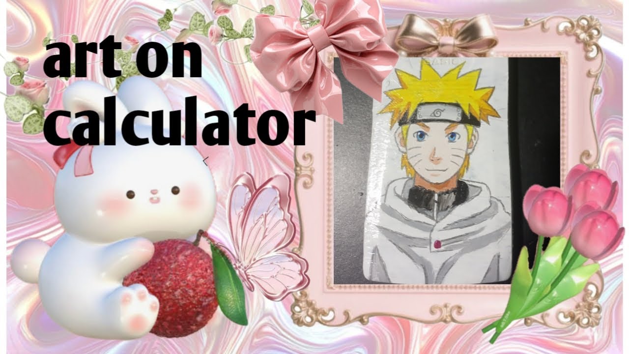 How do you do art on your calculator?🫵📟🌈🎨