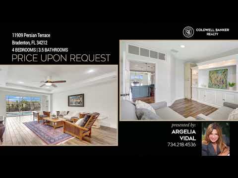 11909 Persian Terrace, Bradenton, FL home video tour