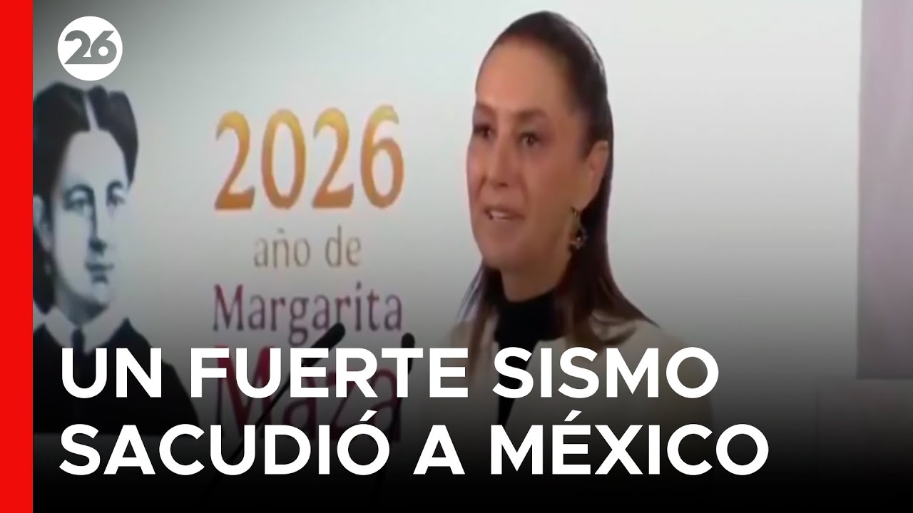 🇲🇽 MÉXICO | Fuerte sismo de magnitud 6,5 sacudió el centro y el sur del país