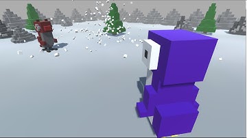 I made a unity game in a few days (Penguin Survivor Trailer)