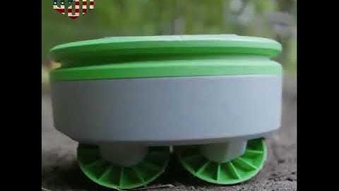 The solar powered weeding robot for home gardens ||viral in USA||