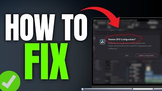 How To Fix GPU Configuration Warning in DaVinci Resolve 20 (2025 Fix)
