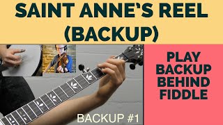 Saint Anne's Reel (Backup) | Beginner Bluegrass Banjo Lesson With Tab