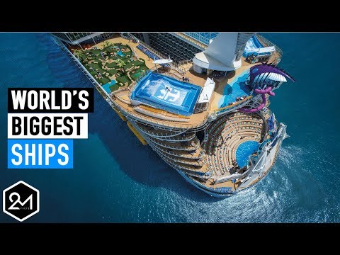 Top 10 Biggest Cruise Ships In The World!