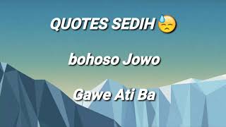 Download lagu Quotes SEDIH Quotes Jawa Quotes Gawe Ati Baper Quotes SEDIH Quotes Jawa Quotes Gawe Ati Baper