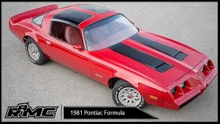 1981 Pontiac Firebird Formula For Sale