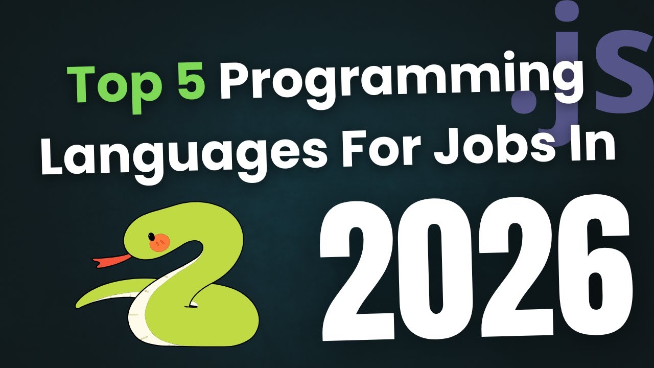 Top 5 Programming Languages To Learn In 2026 | IT Jobs 2026 | Remote Jobs 2026 |Coding For Beginners